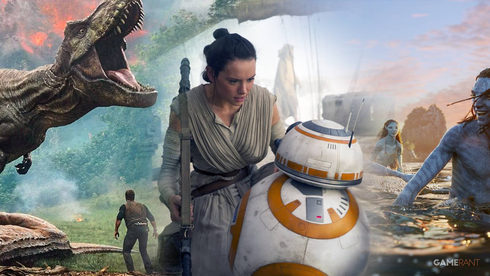 Jurassic World, Star Wars: The Force Awakens, Avatar: The Way of Water