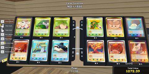 A Book Of Collected TCG Cards