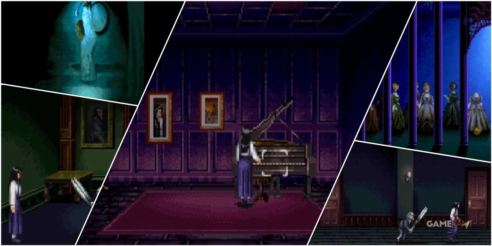 A Collage Of Action Shots & Key Frames From Clock Tower-1