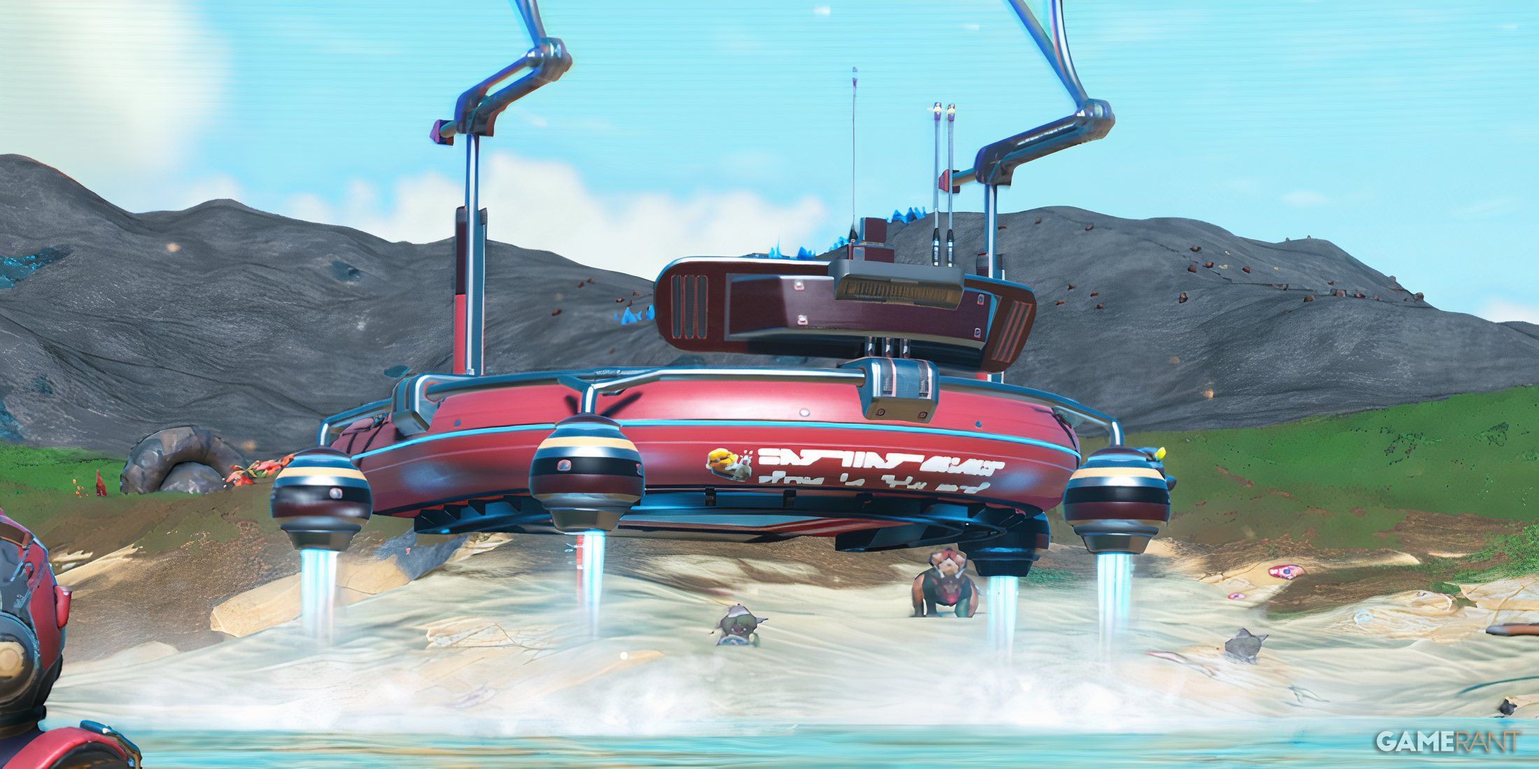 A New Exo Vehicle Was Added In The NMS Aquarius Update