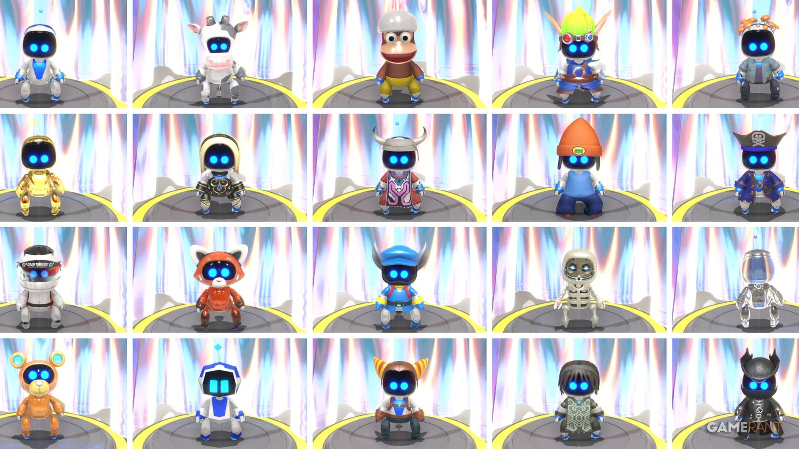 Astro Bot Rant How to Unlock Every Outfit in Astro Bot