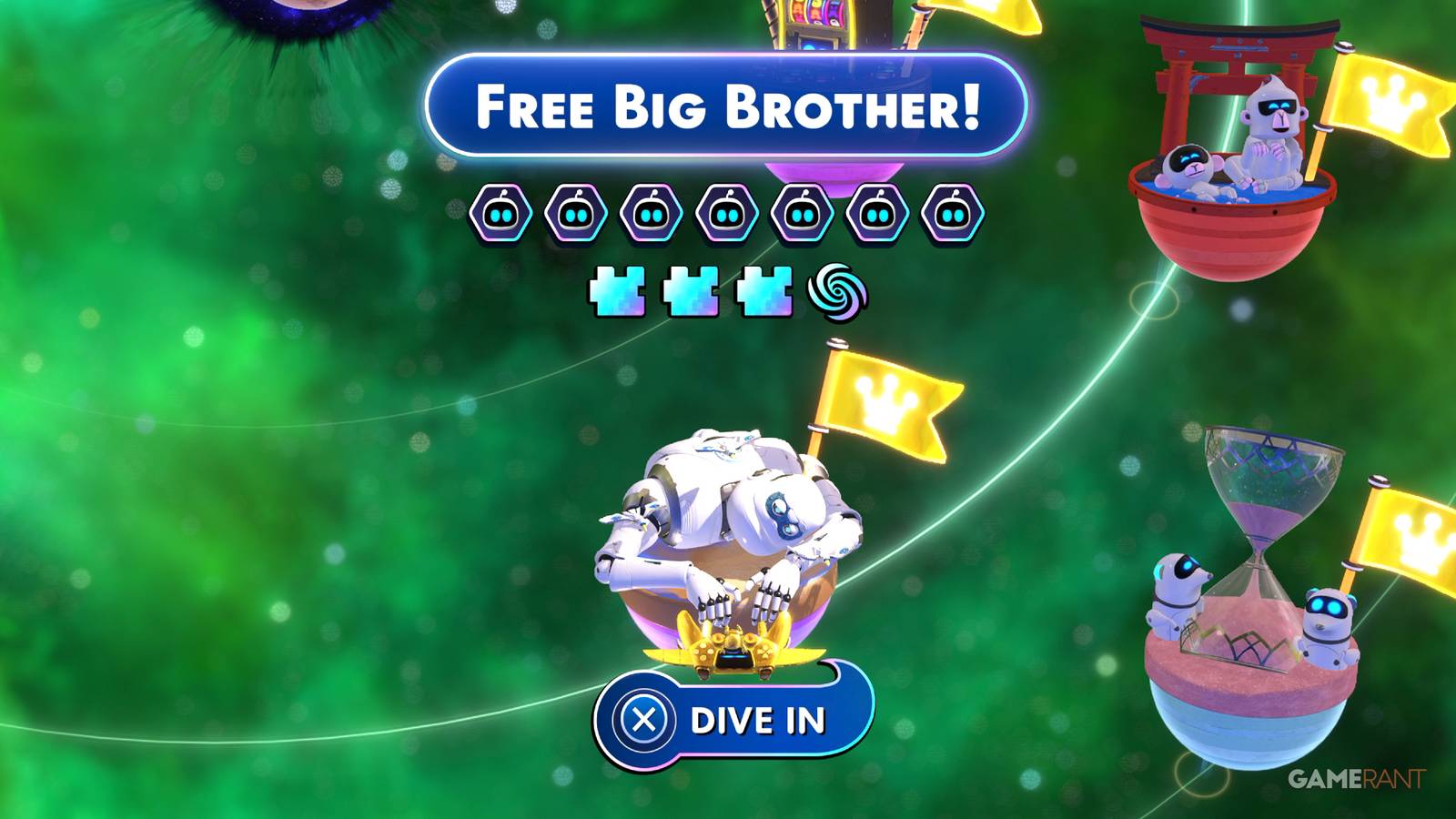 Astro Bot: Free Big Brother! Walkthrough