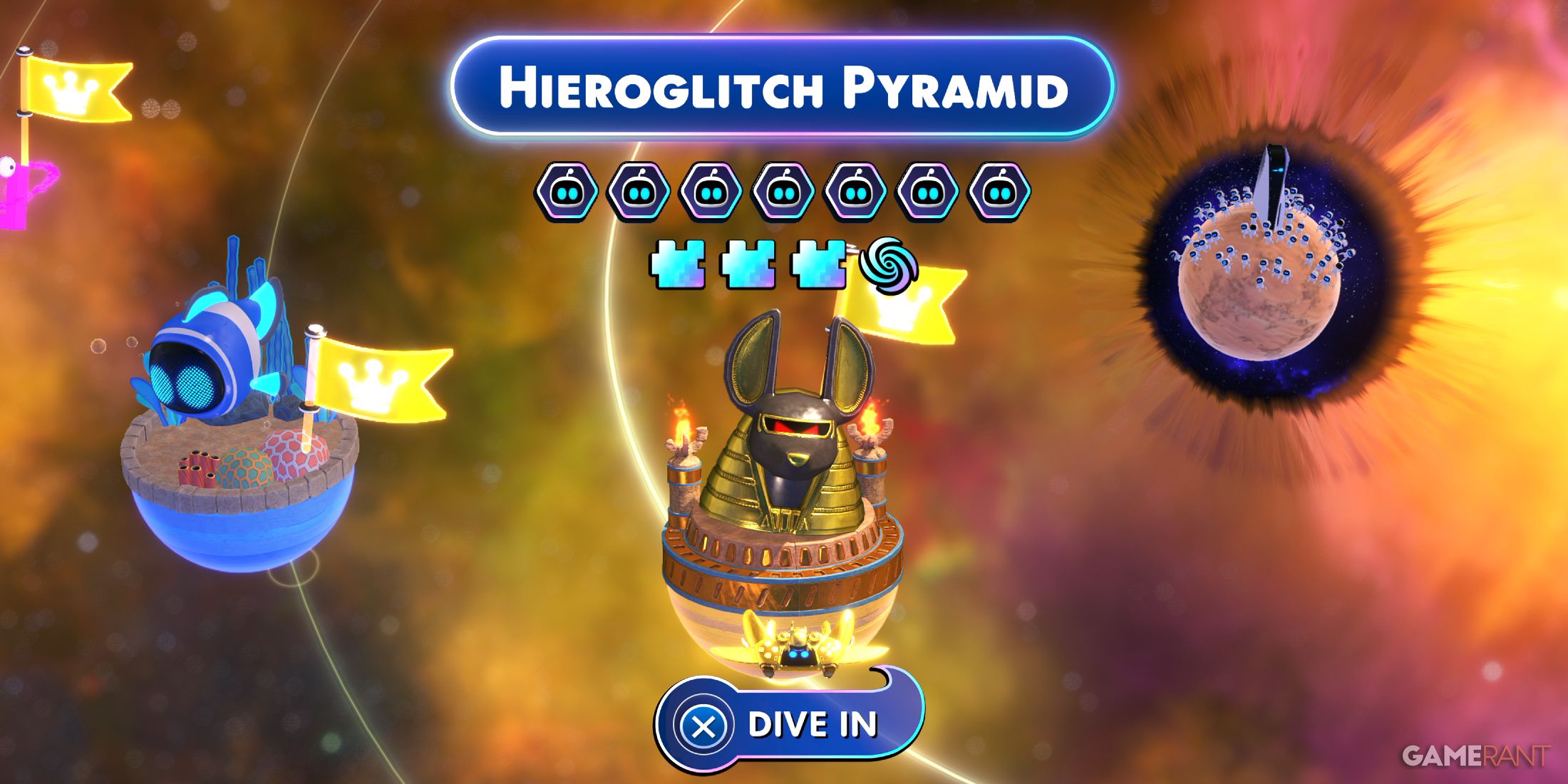 Astro Bot: How to Find the Warp Portal in Hieroglitch Pyramid (Secret Exit Guide)