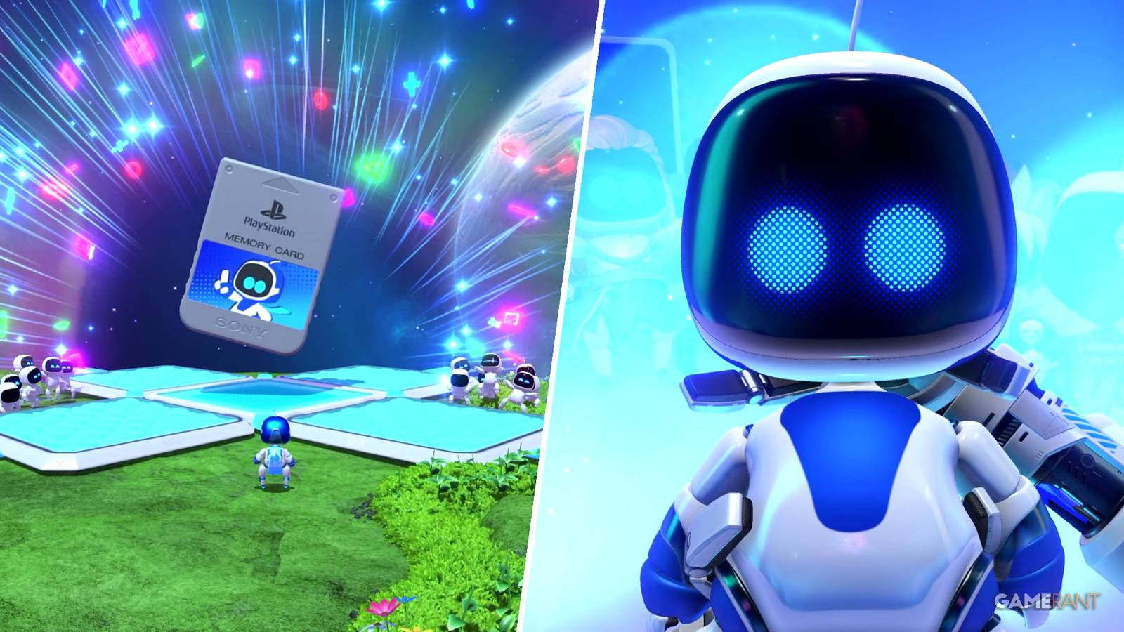 Astro during the closing stages of Astro Bot