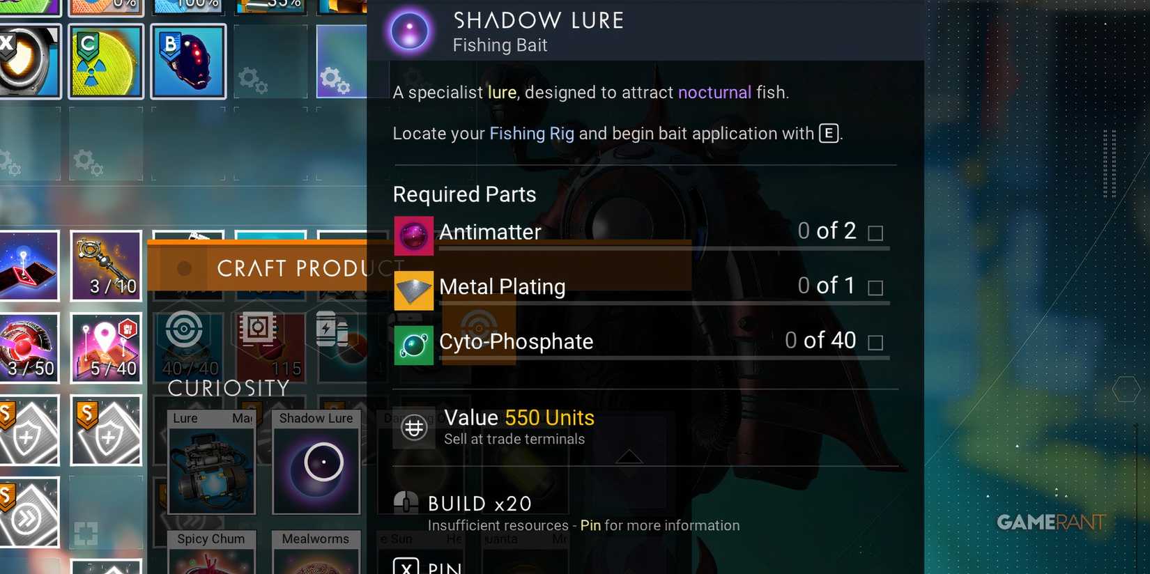 Bait Recipes Are A Good Aquarius Expedition Reward