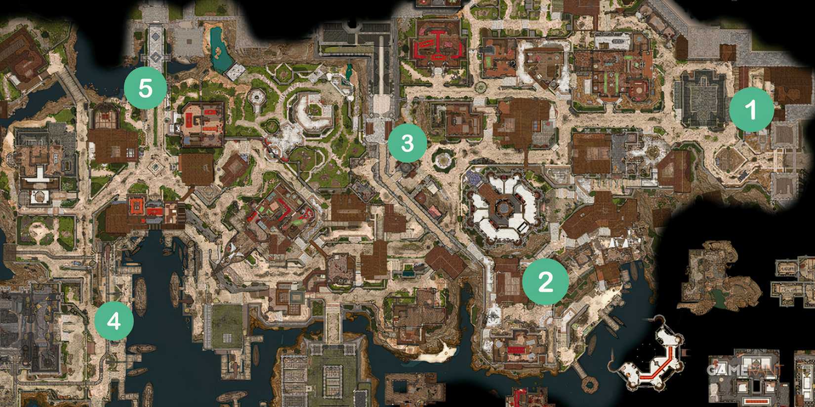 Baldur's Gate 3 - Act 3 Baldur's Gate Waypoints