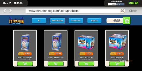 Basic Card Packs in TCG Card Shop Simulator