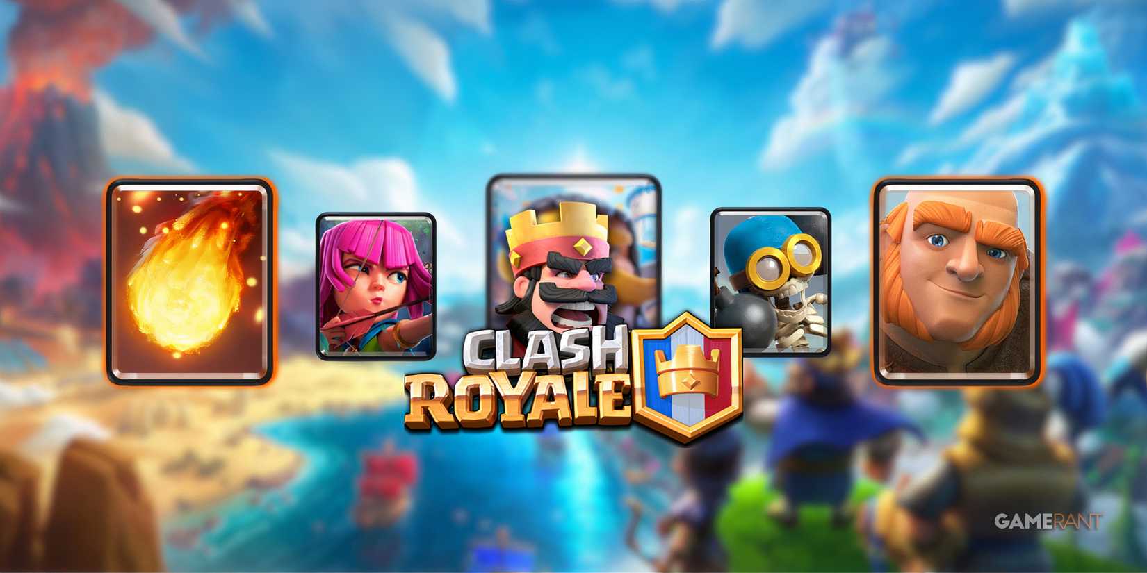 some top cards in clash royale.