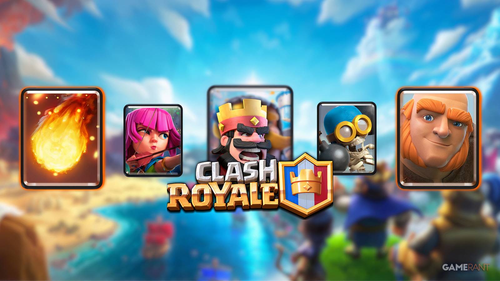 some top cards in clash royale.