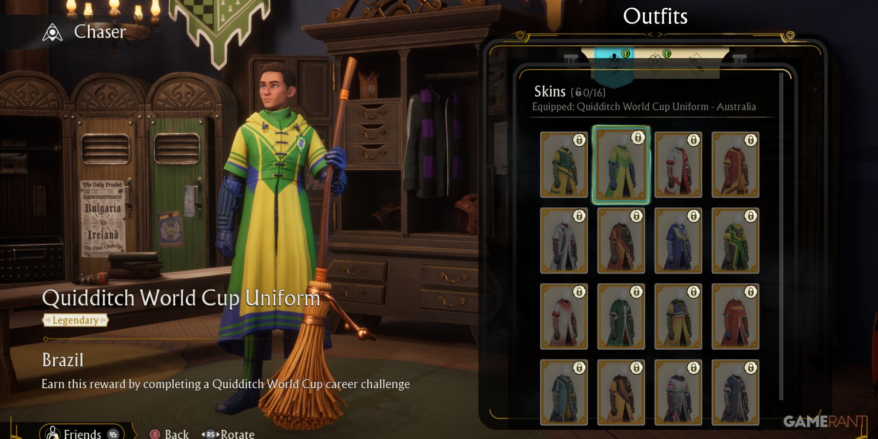 Harry Potter: Quidditch Champions - Best Uniforms, Ranked