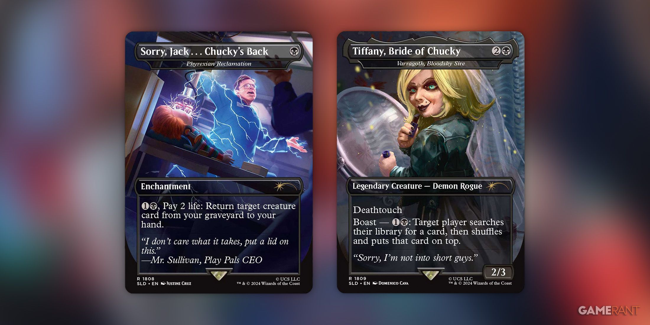 chucky mtg card Is Coming to Magic: The Gathering Horrifying MTG Chucky Secret Lair