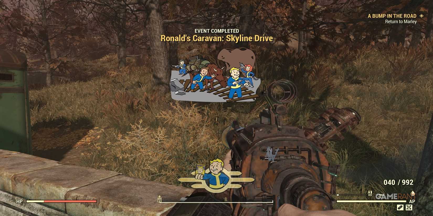 Completing A Skyline Valley Caravan Event