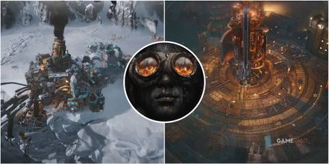 Featured image for Frostpunk 2 showcasing gameplay screenshots