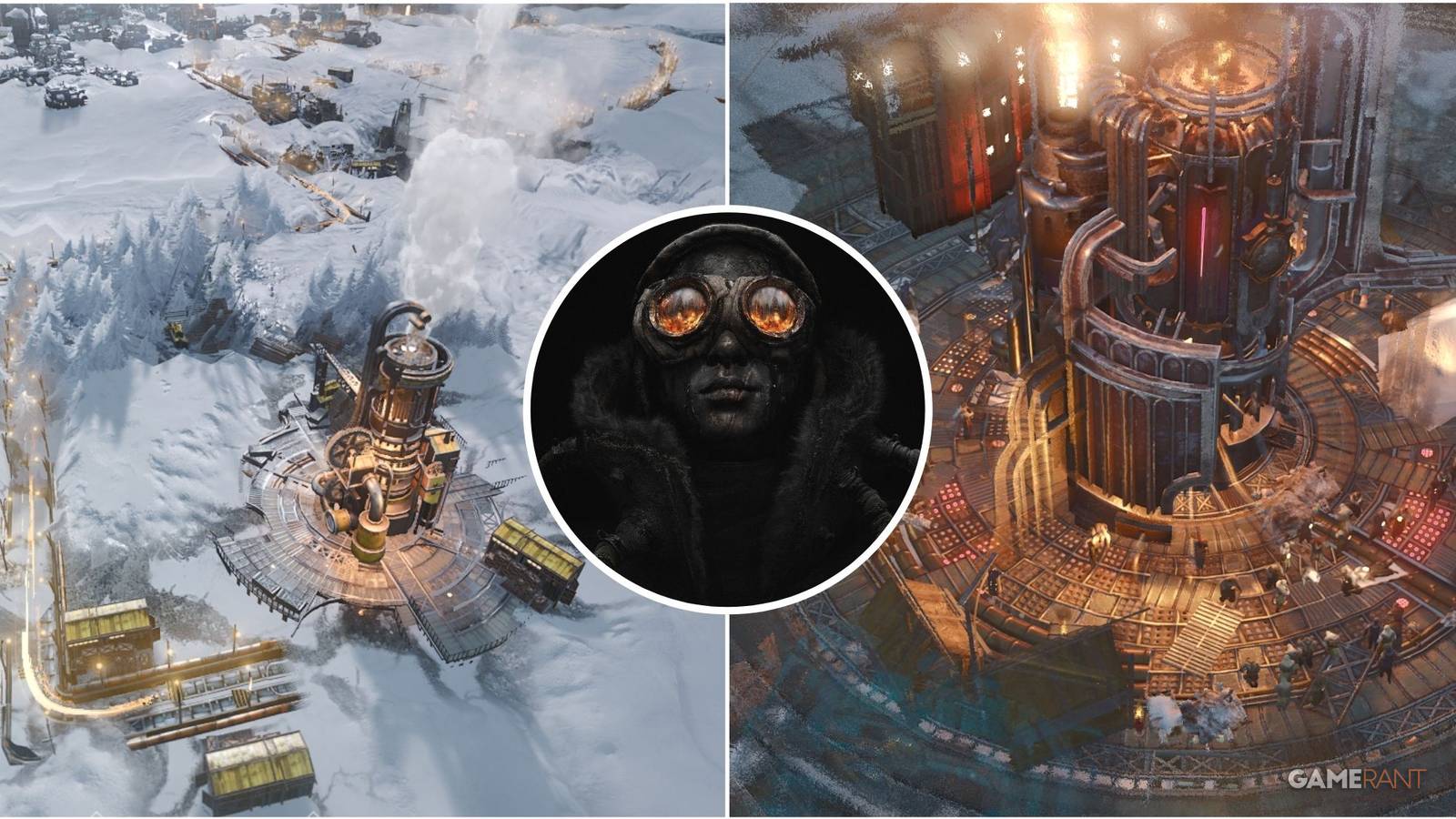 Frostpunk 2 images from the second chapter.