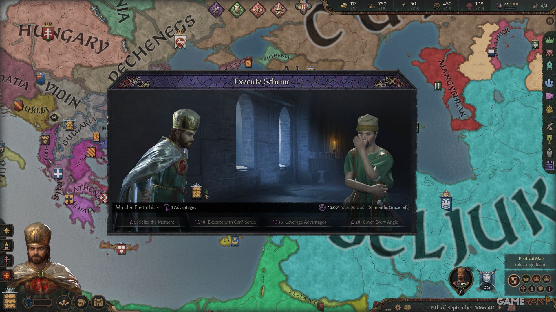 Crusader Kings 3 Execute a Scheme