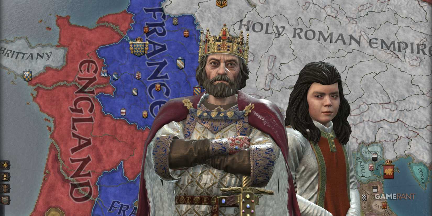 Crusader Kings 3 King Louis VII 'The Younger' Of France and Philippe II