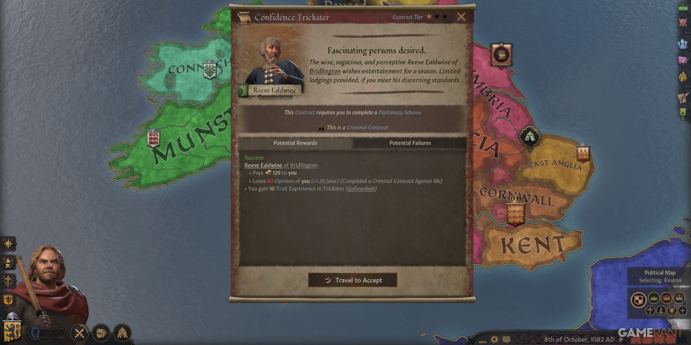 How To Make Money As A Landless Adventurer In Crusader Kings 3