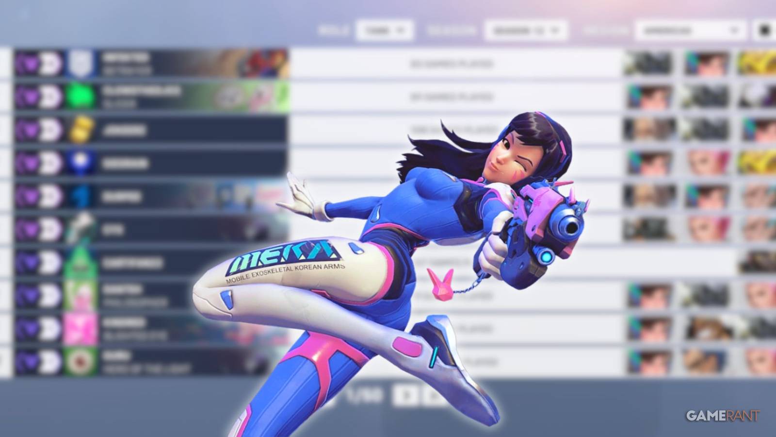 D.Va Meta TheBestWarGames Visual