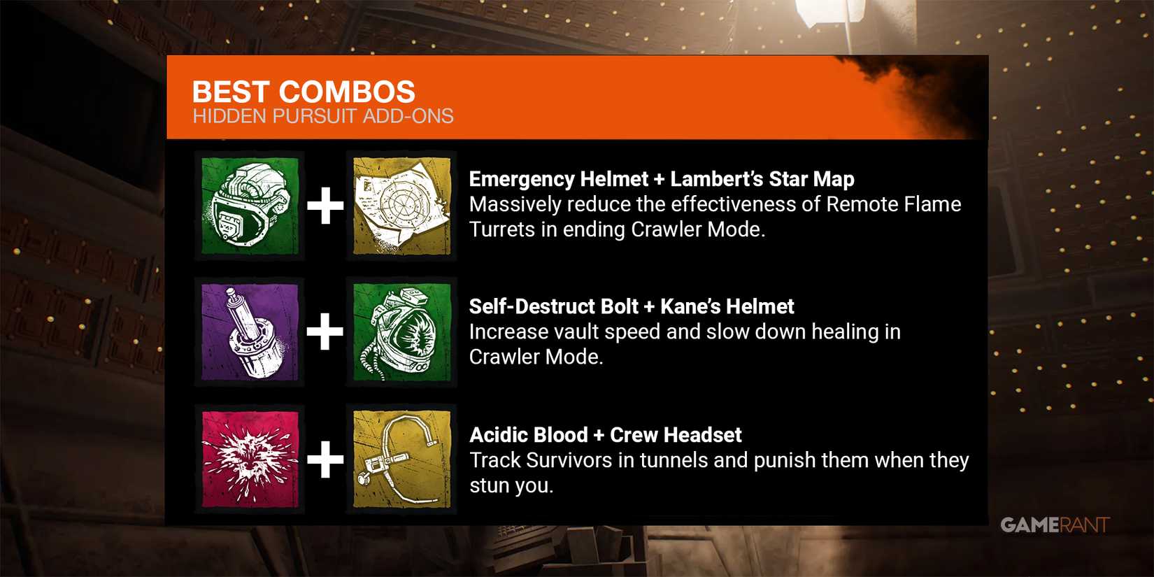 dead by daylight best add-on combos the xenomorph