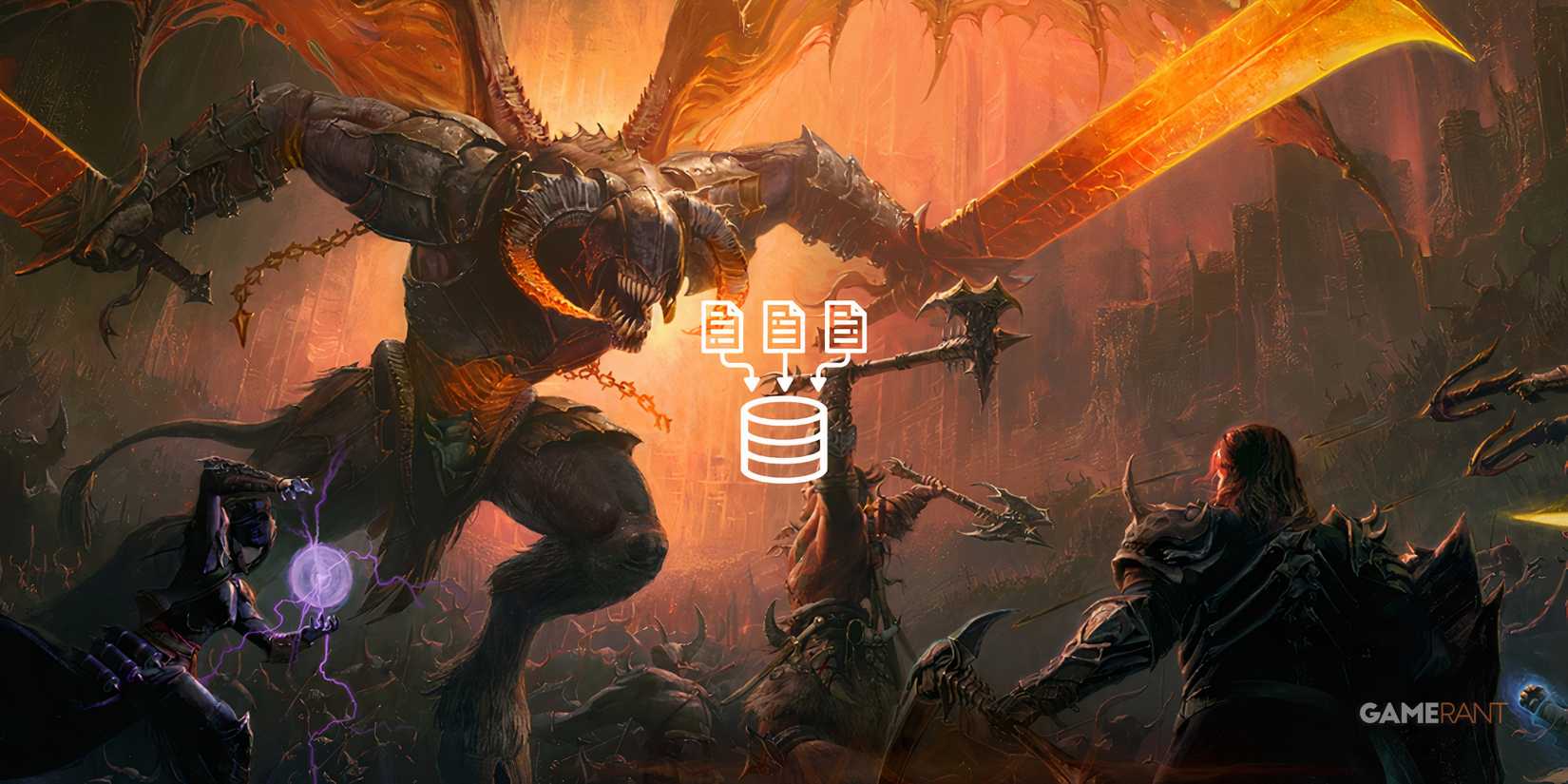 diablo immortal cover art with a server transfer graphic.
