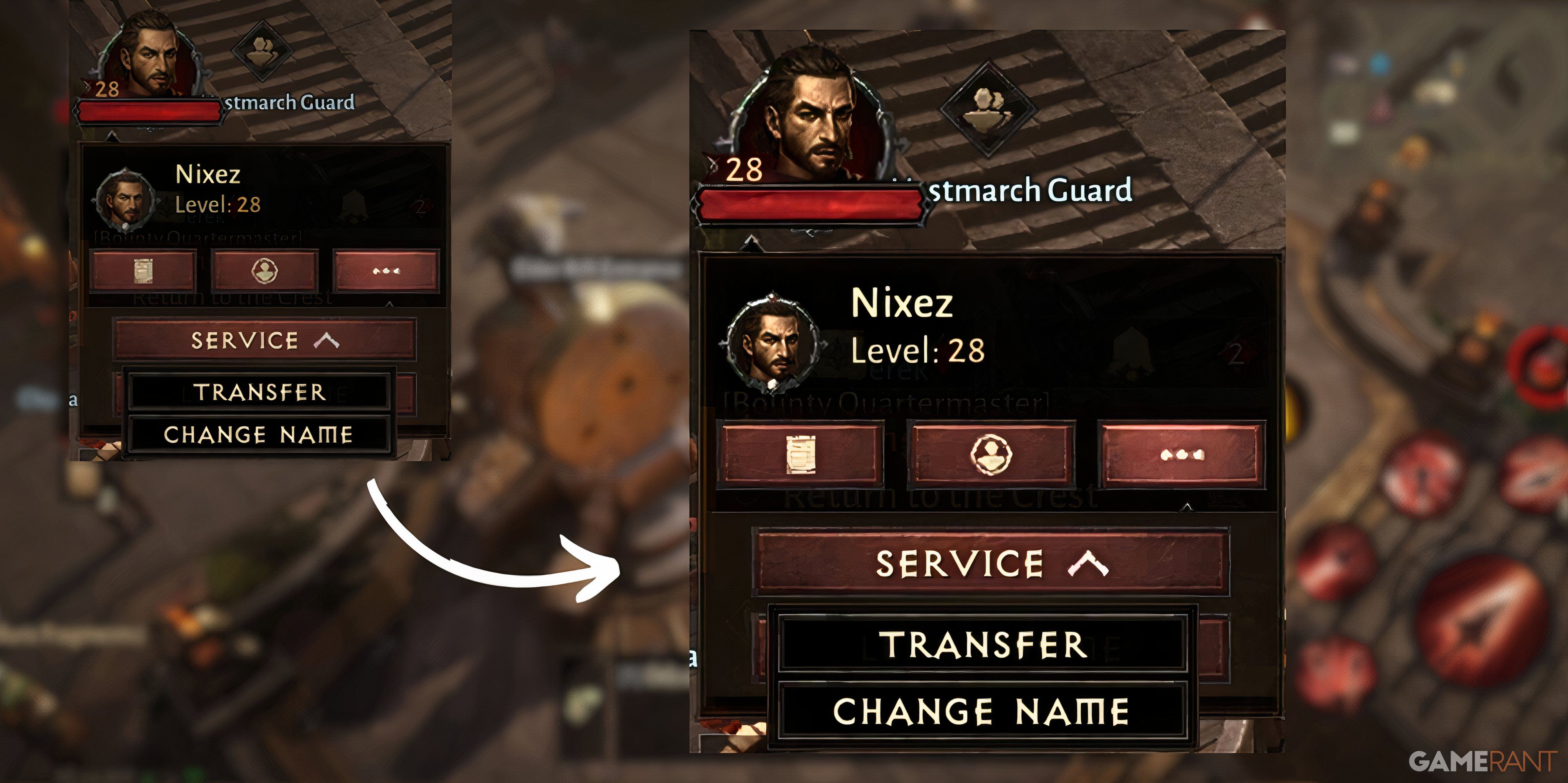 Cómo transferir personajes a otro servidor en Diablo Immortal