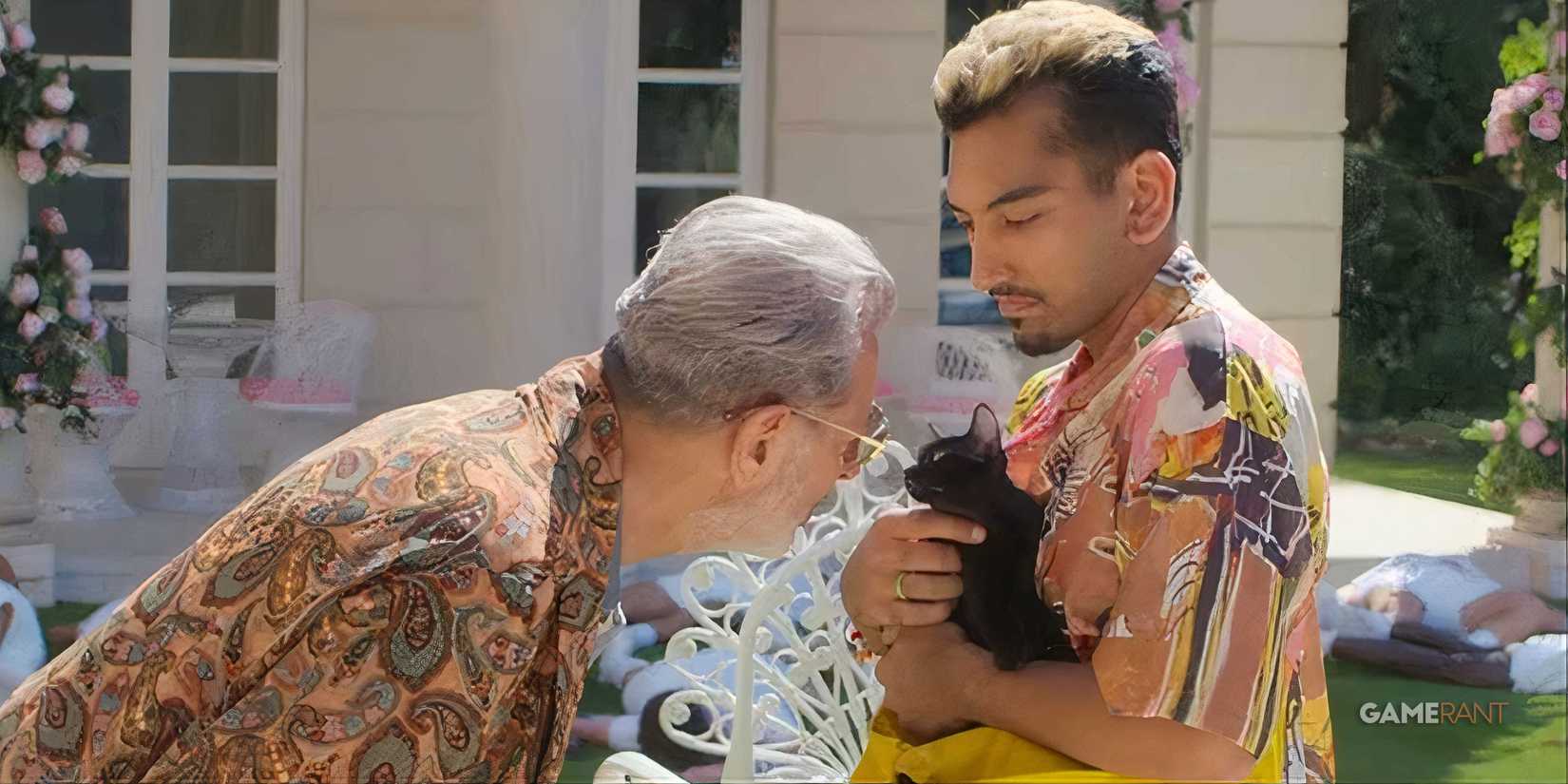 dionysus dennis and zeus outside kaos netflix cropped