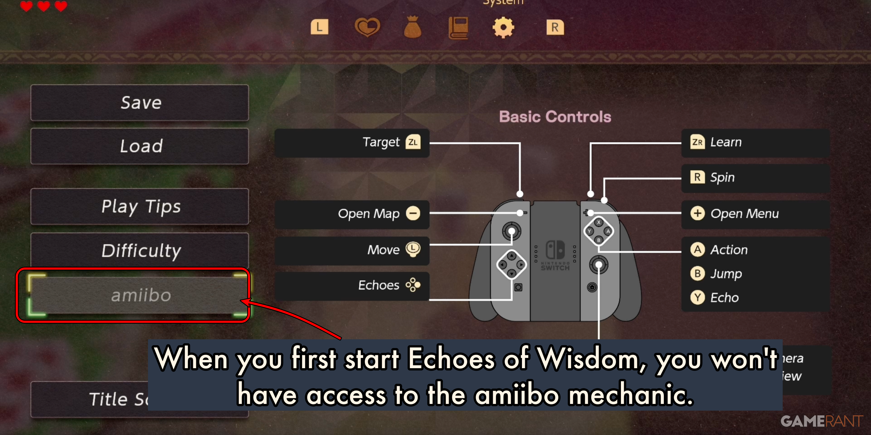 Могу ли я использовать Amiibo в Zelda: Echoes of Wisdom?