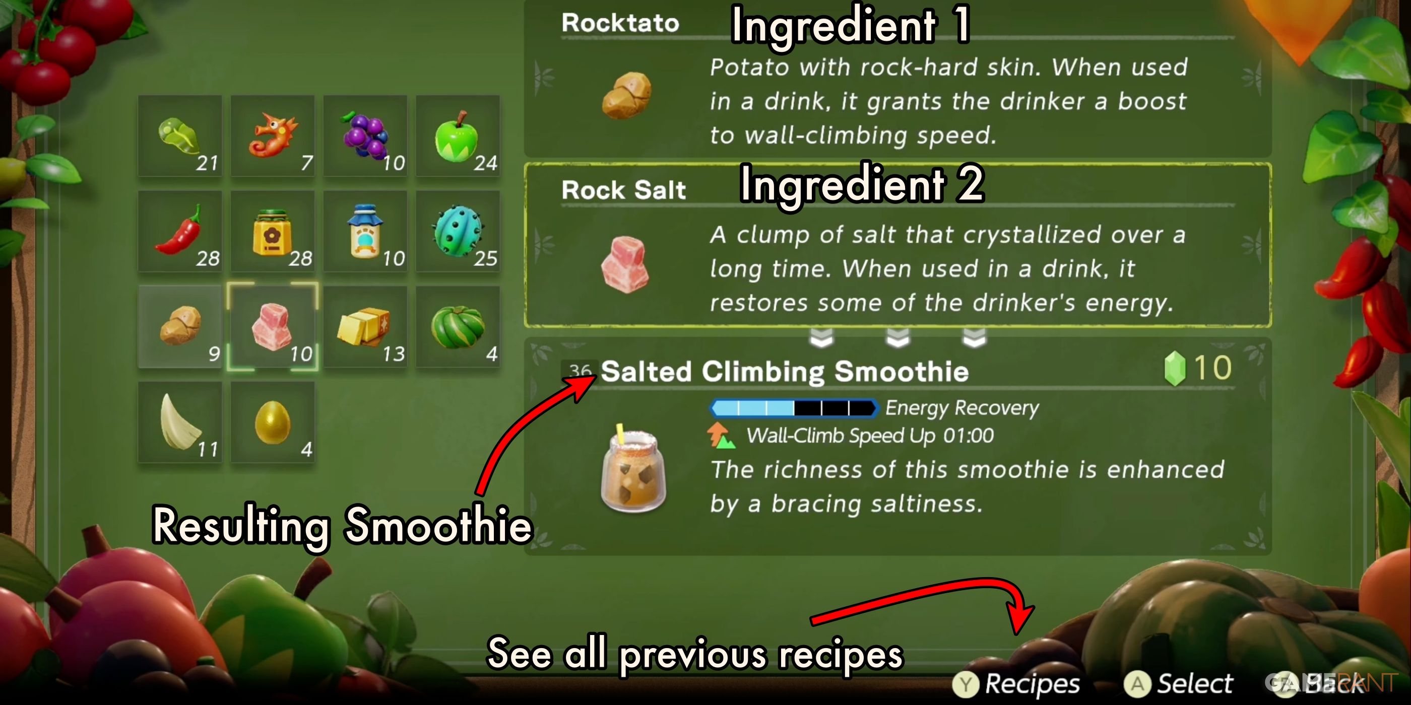 All Smoothie Shops in Zelda: Echoes of Wisdom