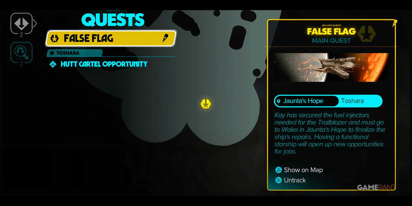 false flag mission description.