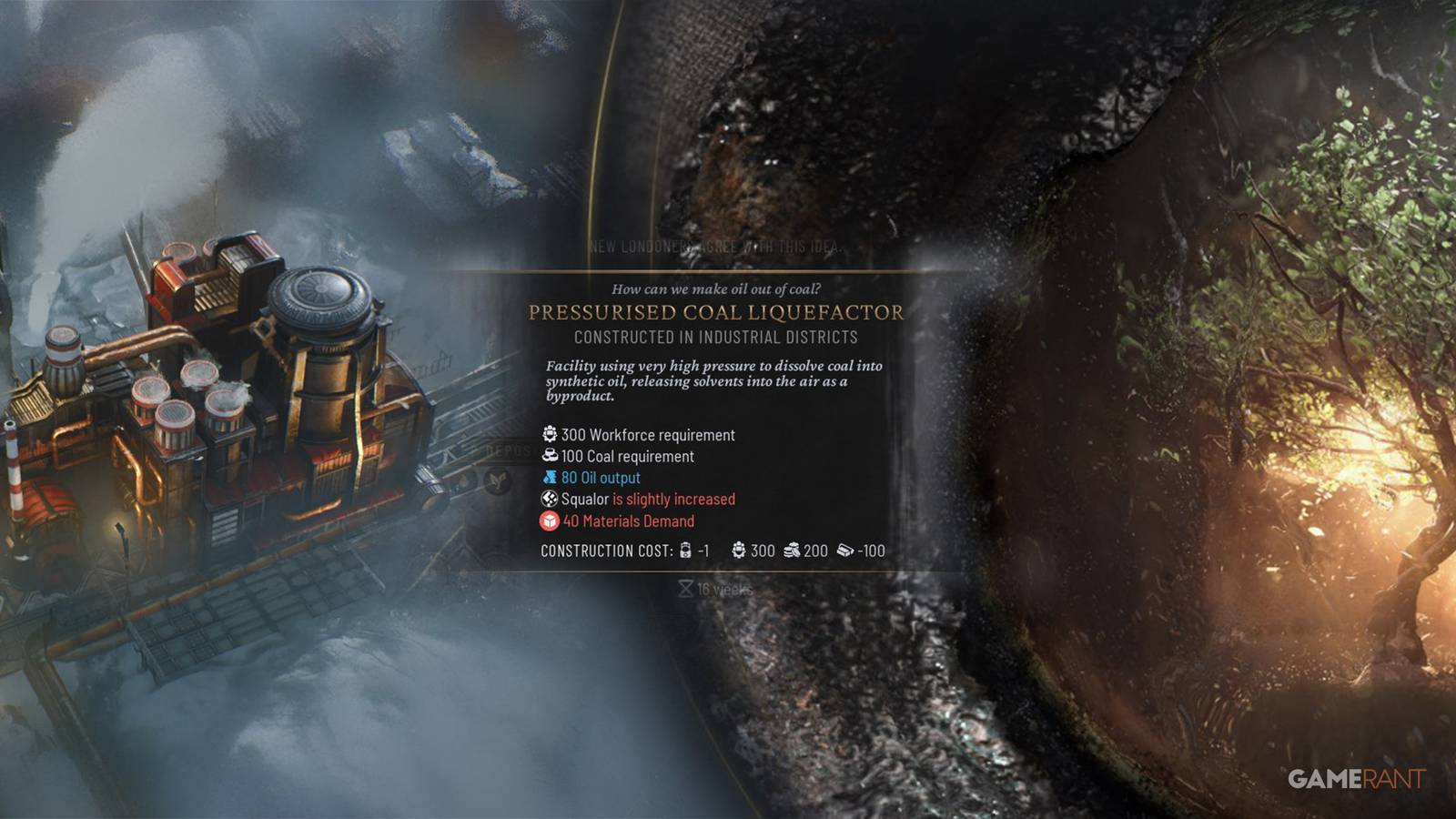 featured image, how to convert coal into oil in frostpunk 2