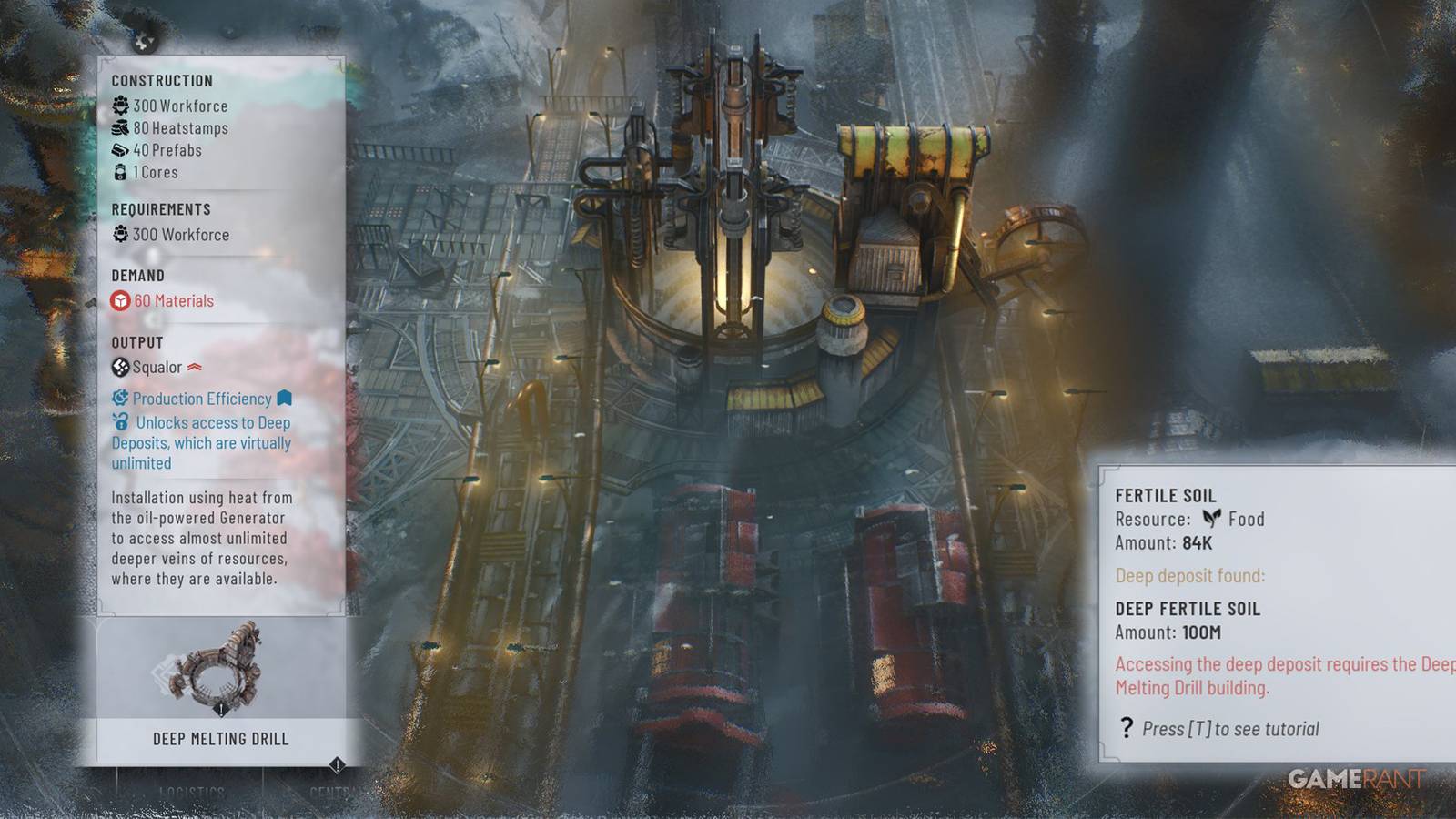 Featured image, how to get and use Deep Melting Drill in Frostpunk 2