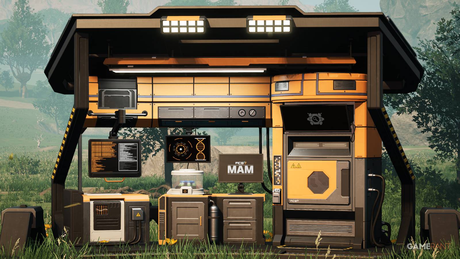 Featured Image, the MAM building in satisfactory, All MAM Research Costs and Rewards