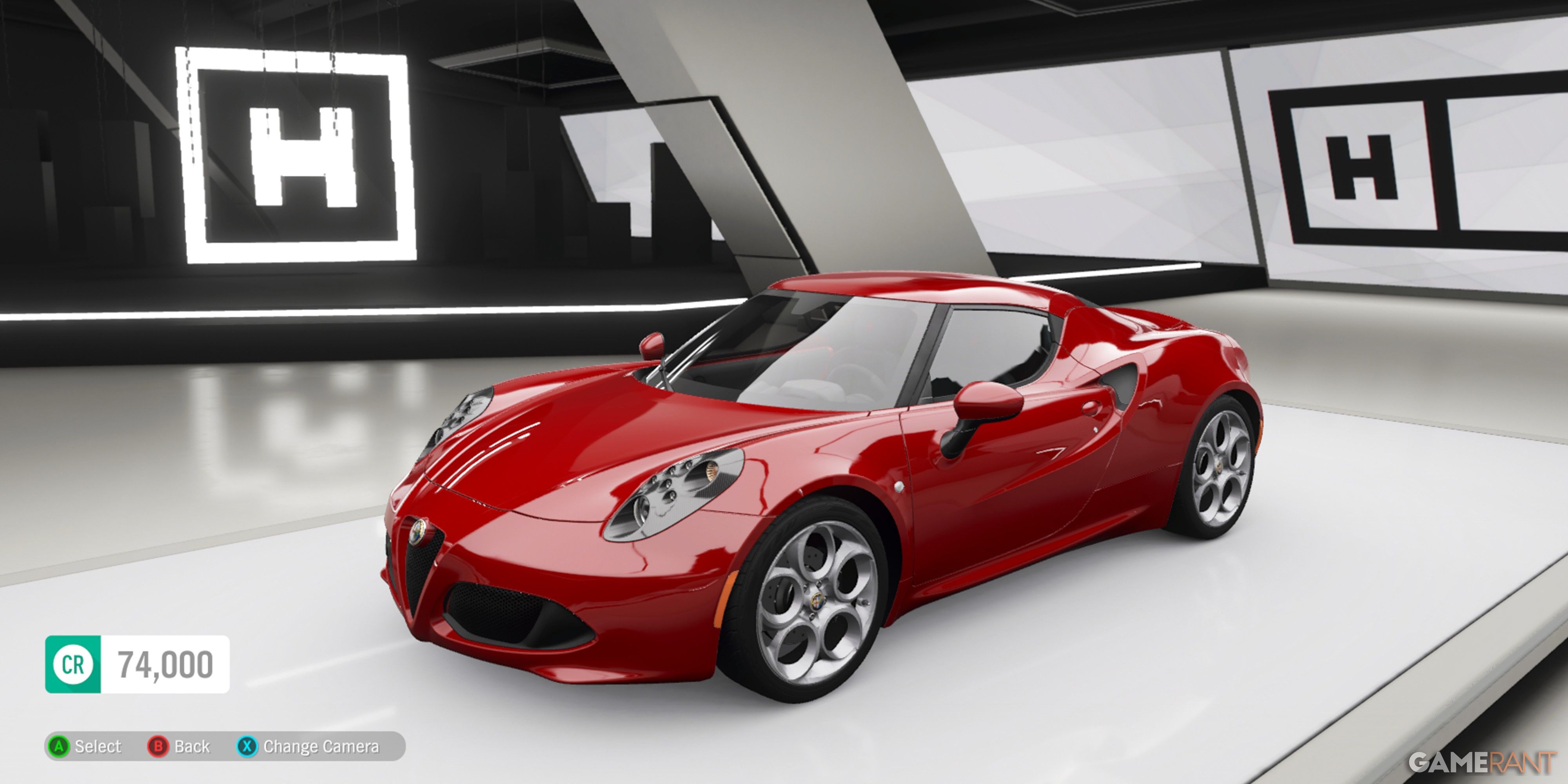 Forza Horizon 4 Autoshow Alfa Romeo 4C 2014