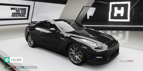 Forza Horizon 4 Autoshow Nissan GT-R Black Edition 2012