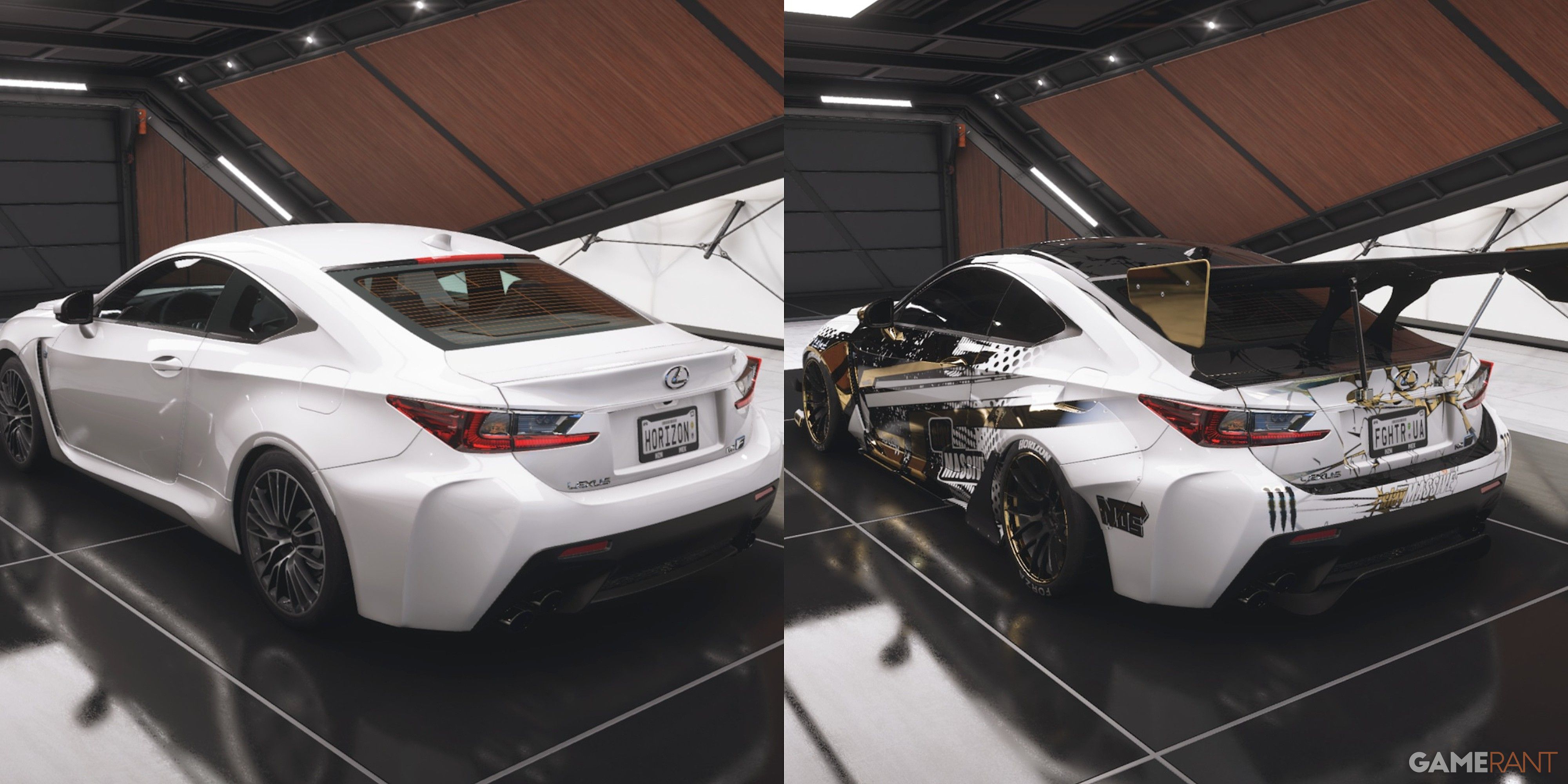 Forza Horizon 5 Lexus RC F Widebody Kit