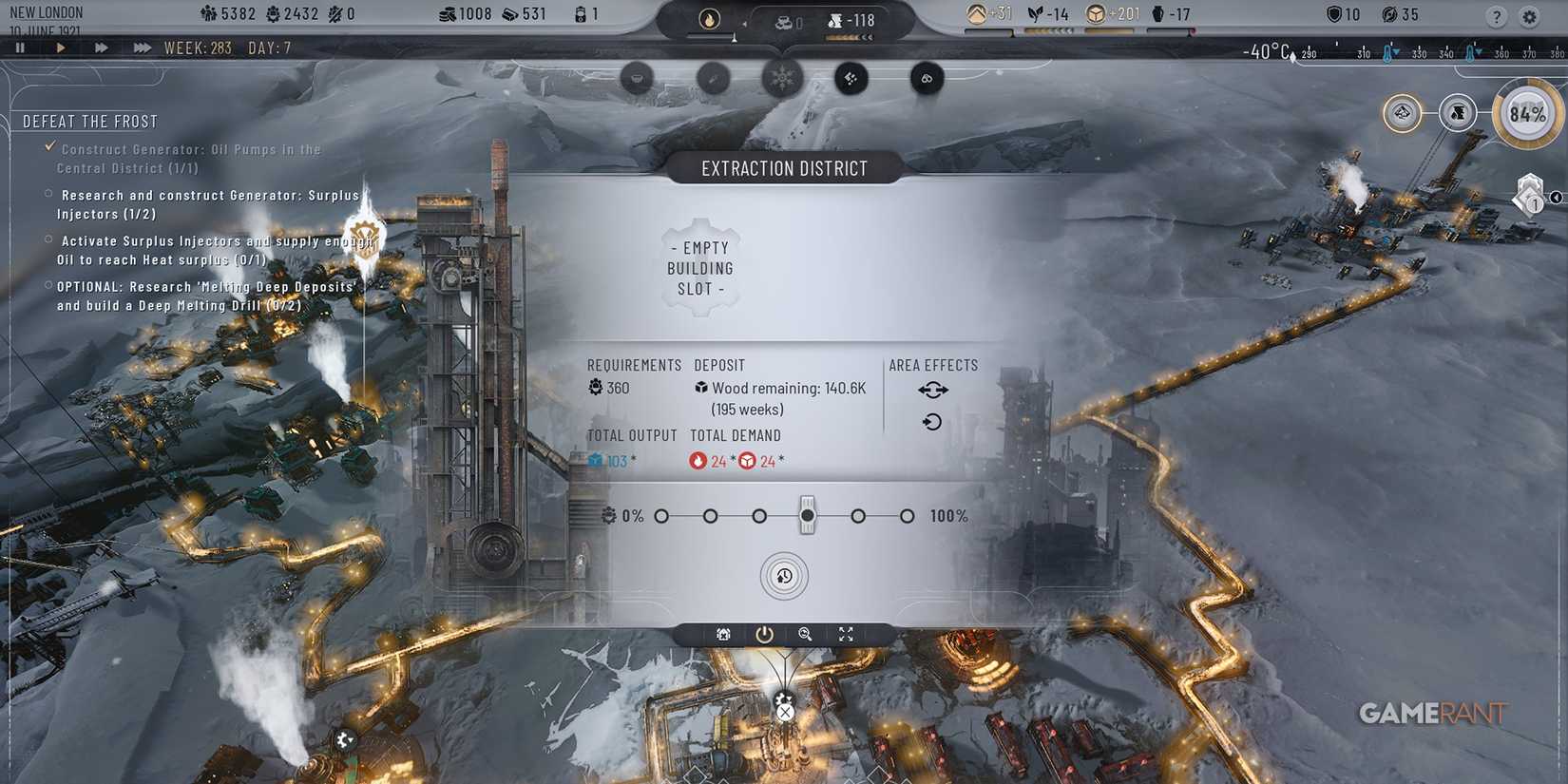 Frostpunk 2 - Allocating Workers