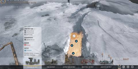 Frostpunk 2 - Chapter 1 - Housing Shelter Construction