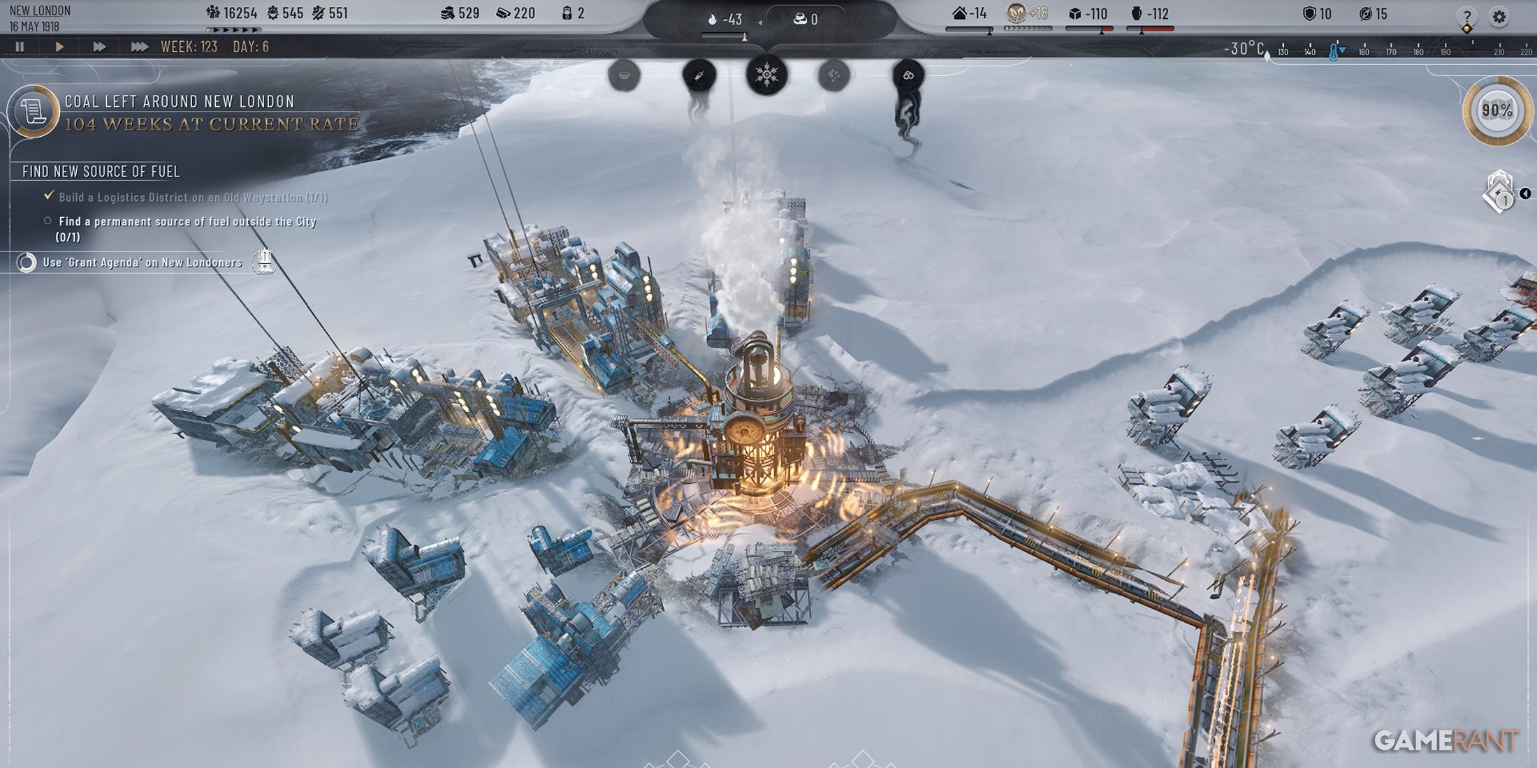 Frostpunk 2: Chapter 1 Walkthrough