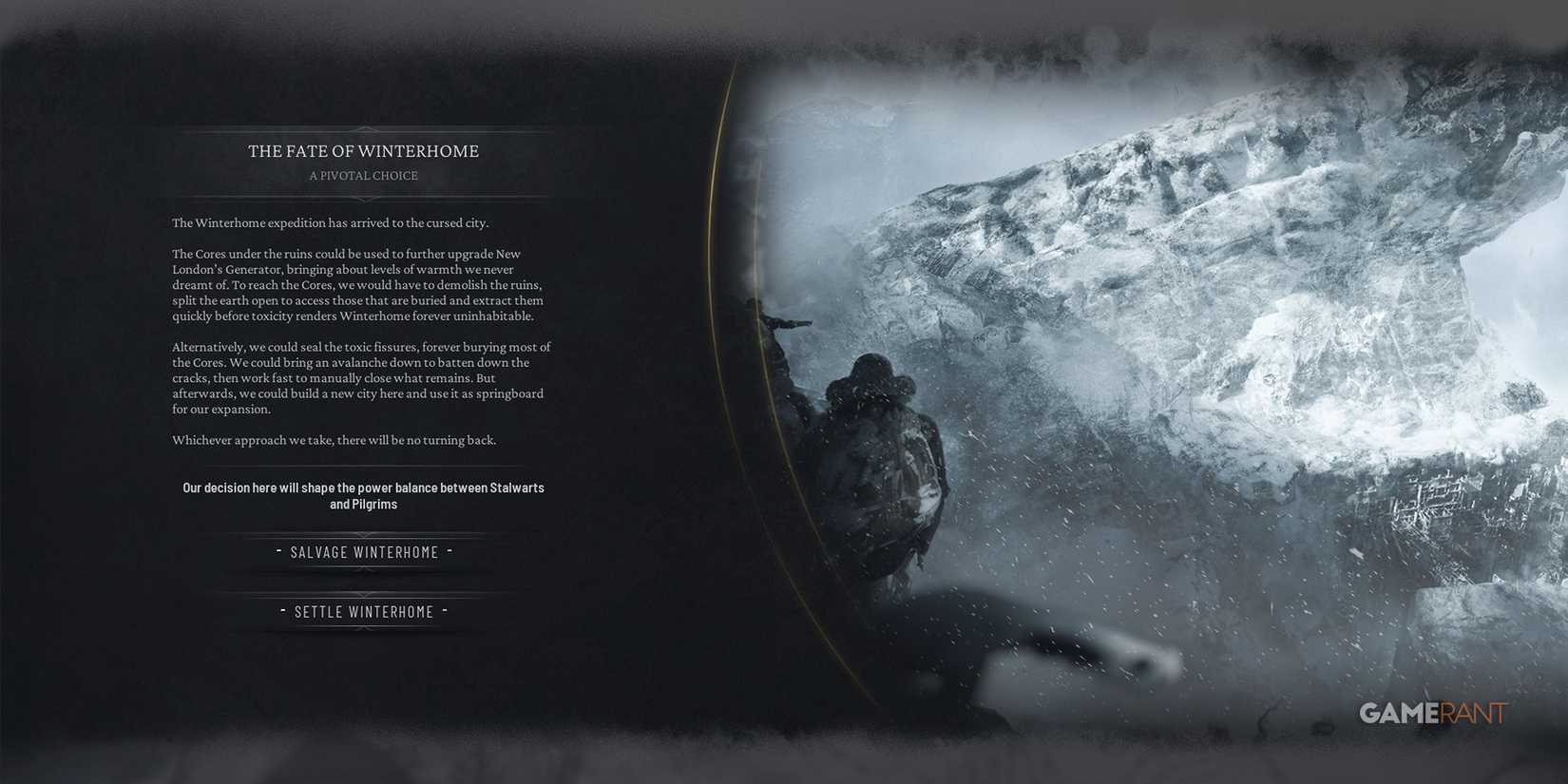 Frostpunk 2 - Chapter 3 - Salvage Or Settle Winterhome