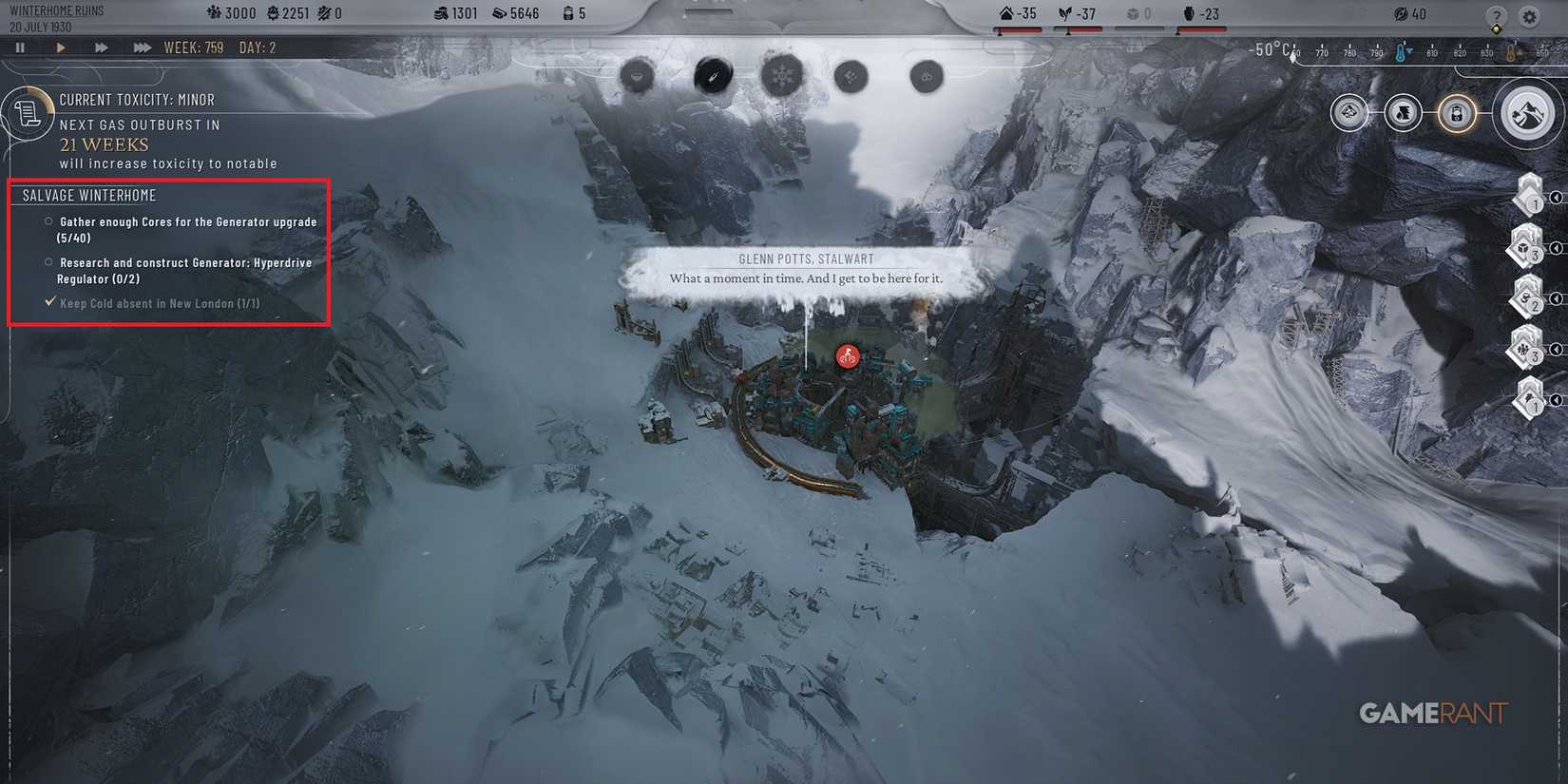 Frostpunk 2 - Chapter 3 - Salvage Winterhome