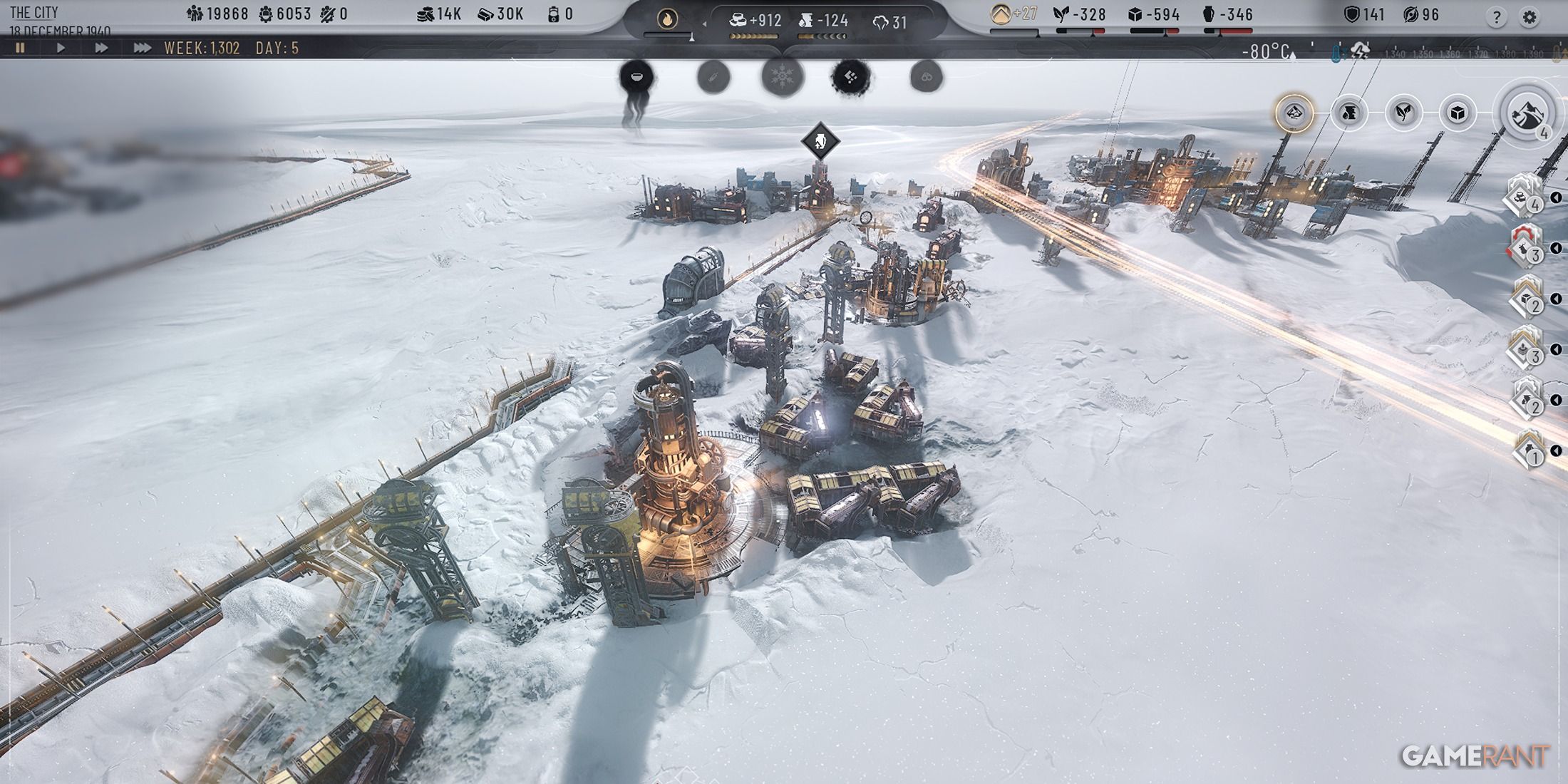 Frostpunk 2: лучший порядок сборки в ранней игре (что строить в первую очередь)