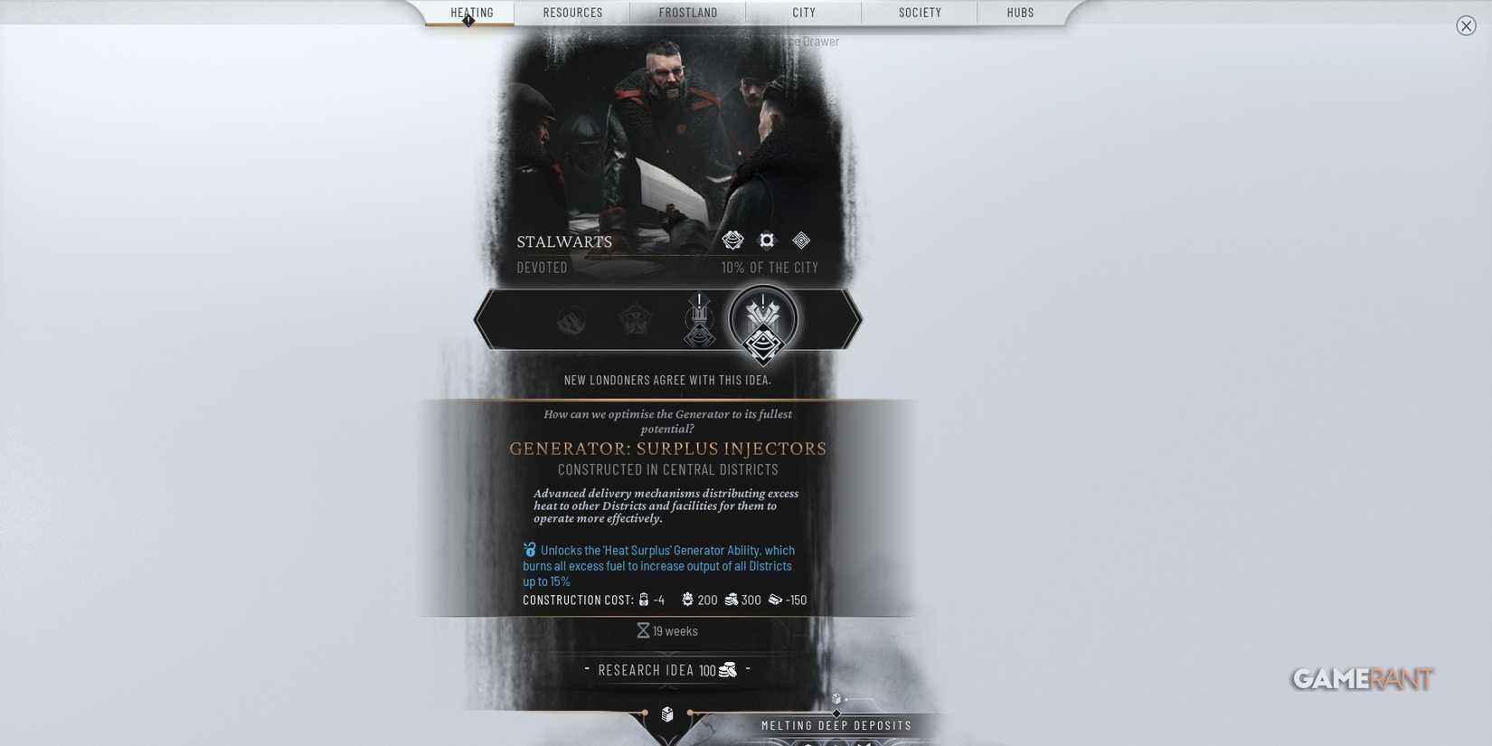 Frostpunk 2 - Surplus Injectors