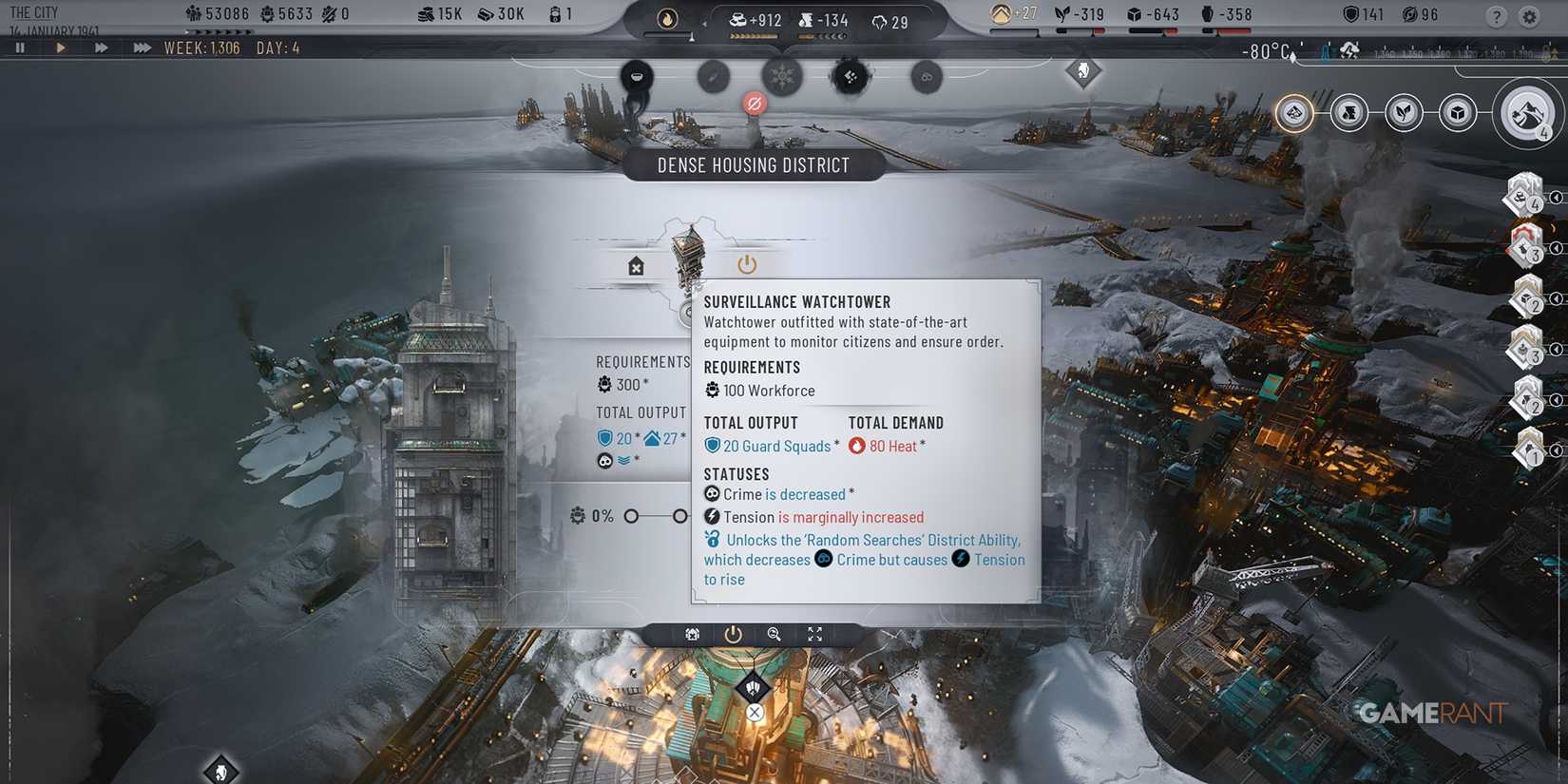Frostpunk 2 - Watchtower