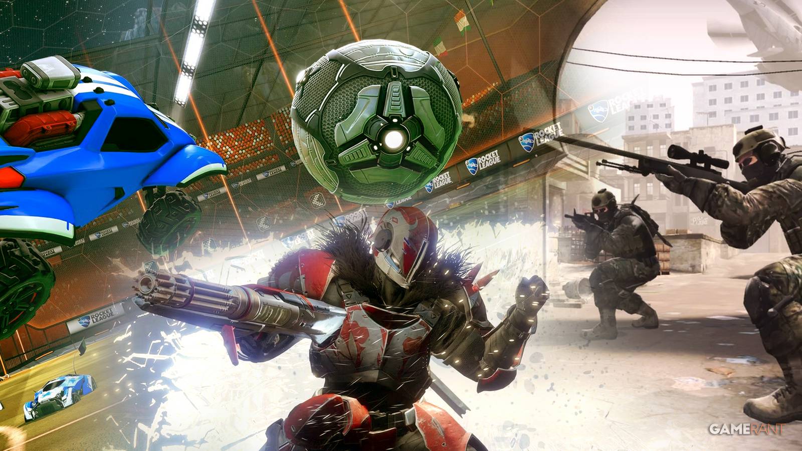 Rocket League, Destiny 2, Counter-Strike: Global Offensive