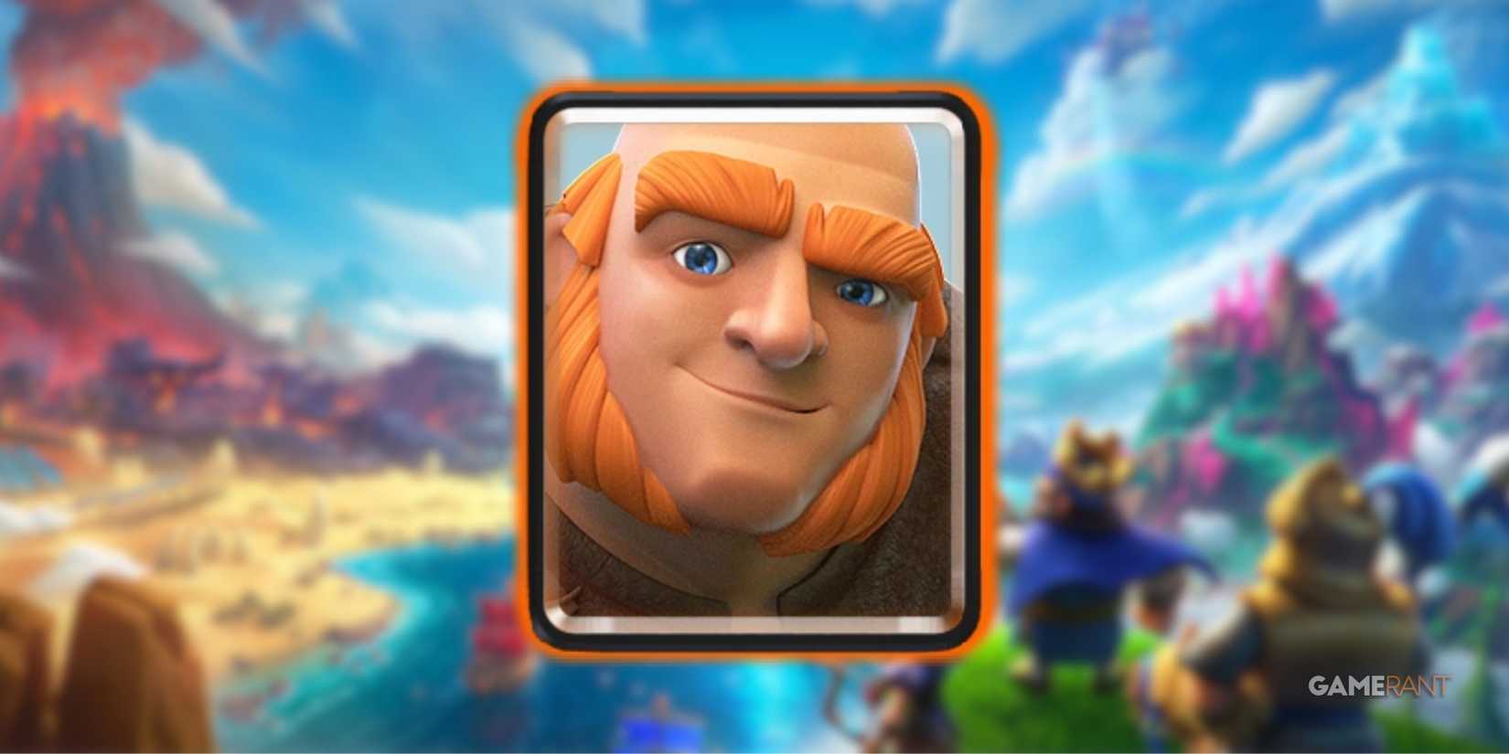 giant in clash royale.