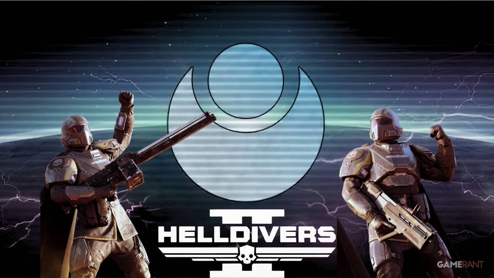 Helldivers 2 Illuminate logo background