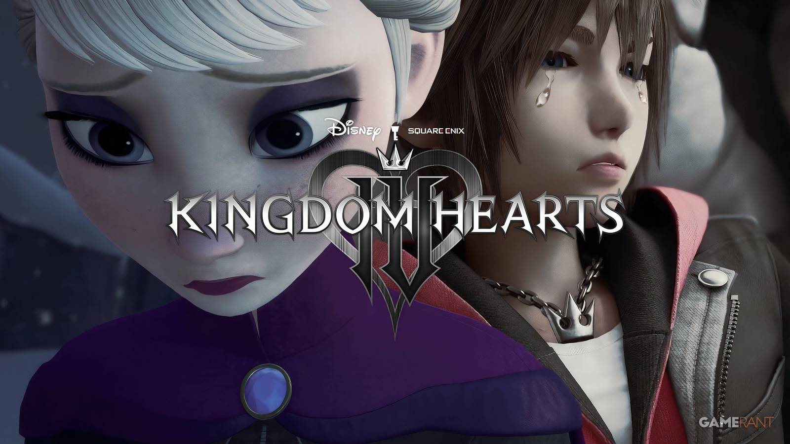 Kingdom Hearts featuring Sora and Elsa from Frozen