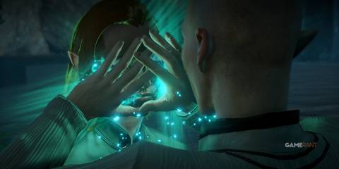 Lavellan accepts Solas' offer in the Crestwood scene in Dragon Age Inquisition