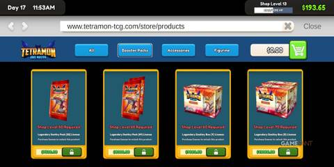 Legendary Card Packs