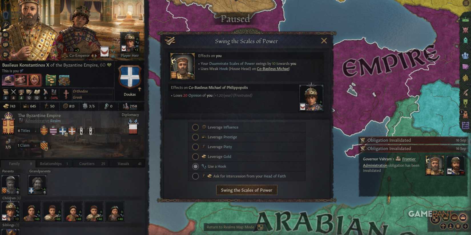 Crusader Kings 3: Manage co-emperors and balance power in Roads to Power DLC for strategic control